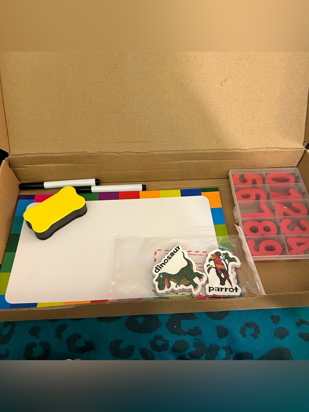 Magnetic Letters and Numbers Learning Set - Picture 3 of 4